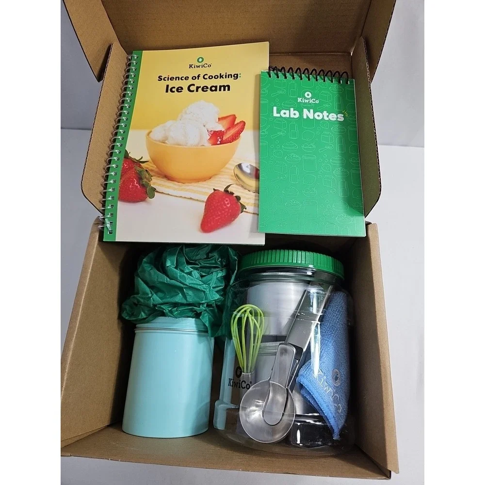 New In Box - KiwiCo Science Of Cooking: Ice‎ Cream - Create Your Own Favorites